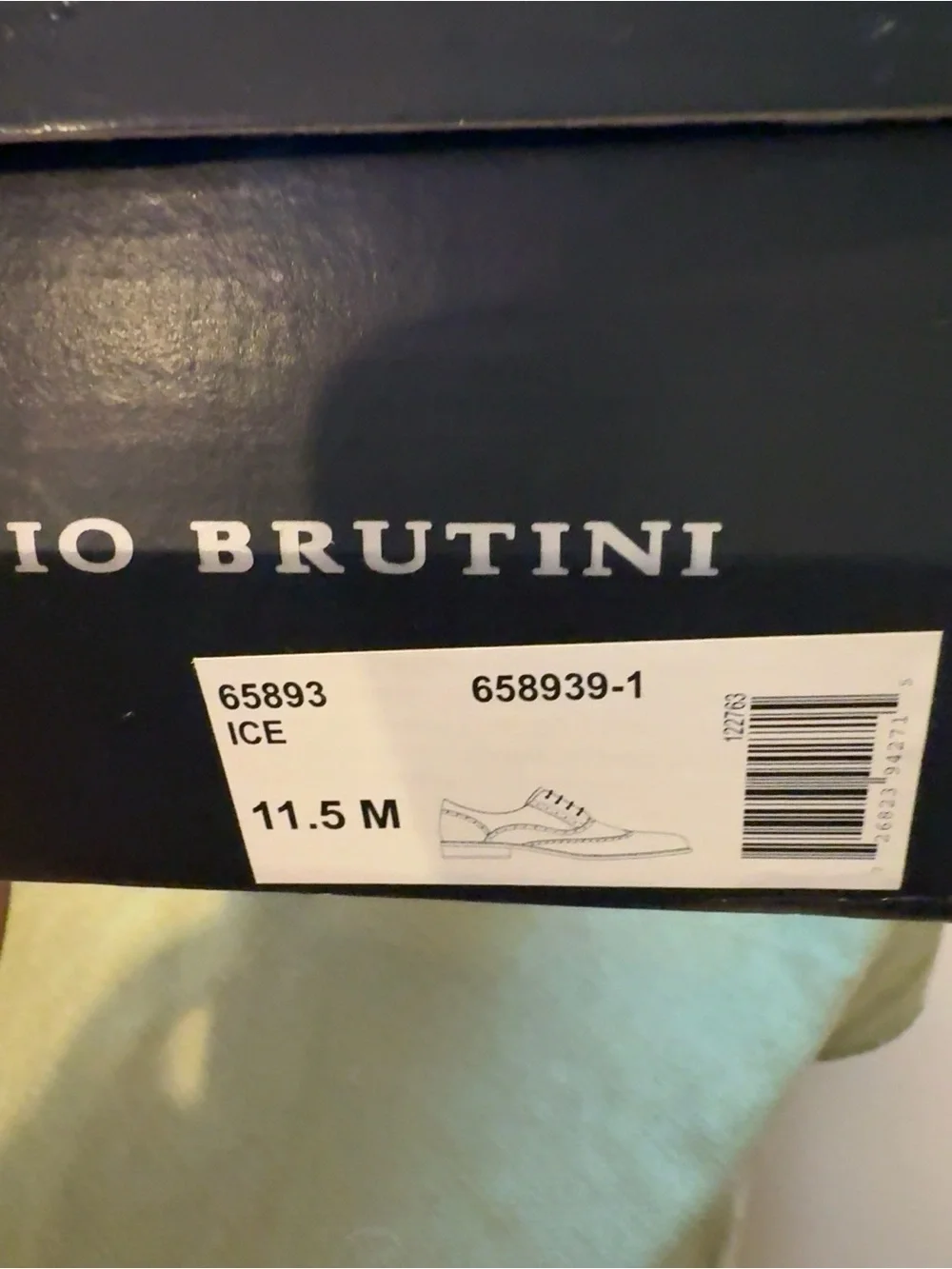 🤍 Giorgio Brutini Ice Suede Wingtip Oxfords – New in Box